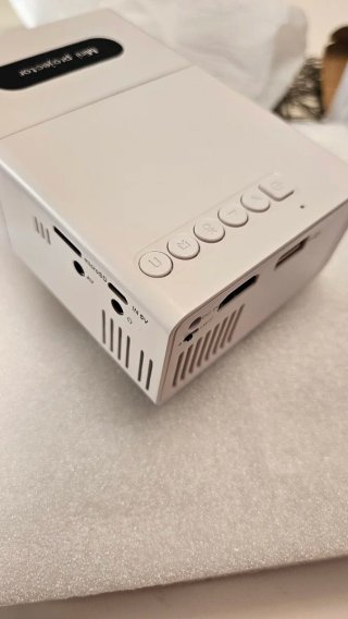 Mini proyector Q1 blanco