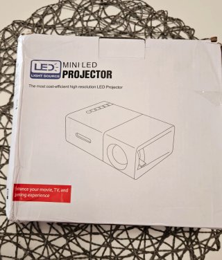 Mini proyector Q1 blanco