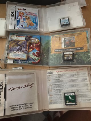 Nintendo DS Lite Bianca + 3 Giochi
