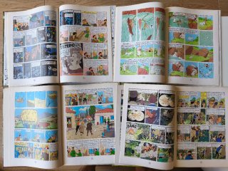 Lote 4 libros de Tintin