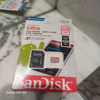Tarjeta microSDXC SanDisk 256GB Ultra