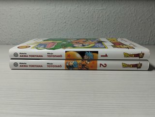 Pack de libros de Dragon Ball Super números 1 y 2