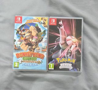 Donkey Kong Country Tropical Freze y Pokémon Perla