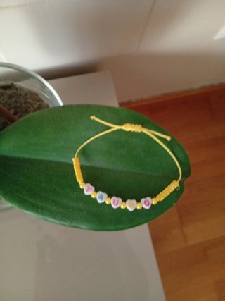 Pulsera nombre zodiaco corazón