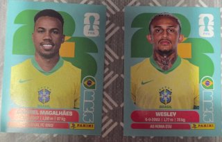 Cromos Panini Mundial 2026 Gabriel Magalhães Wesle