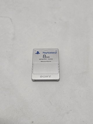 Carta di memoria PS2 Sony argento - memoria play2 argento