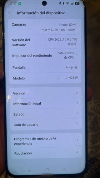 Oppo Reno 12 Pro 5G 512GB Caja y Funda