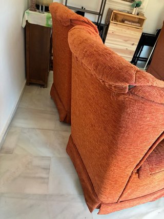 2 Sillones Terracota Tapizados