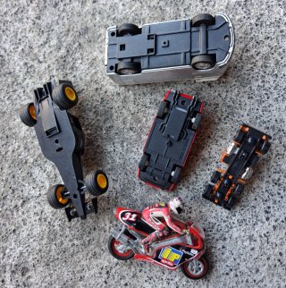 Lote 5 coches de juguete