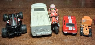 Lote 5 coches de juguete