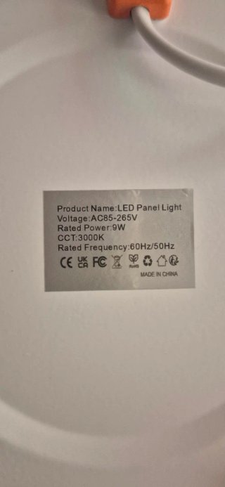 Panel LED Redondo