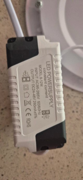 Panel LED Redondo