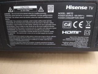Placa Base TV Hisense 98