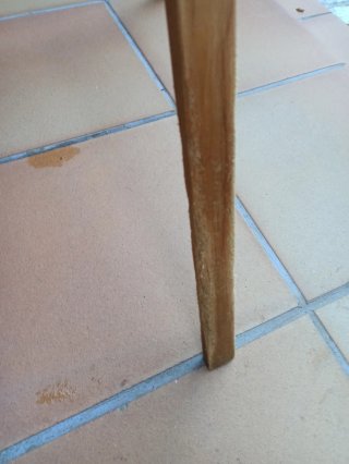 Caballete de madera para pintar