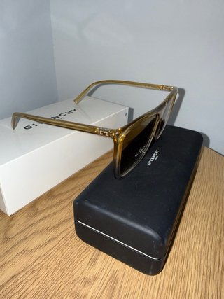 Gafas de sol Givenchy marrones y doradas