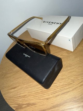 Gafas de sol Givenchy marrones y doradas