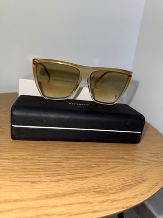 Gafas de sol Givenchy marrones y doradas
