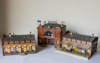 Estación Maqueta Tren HO