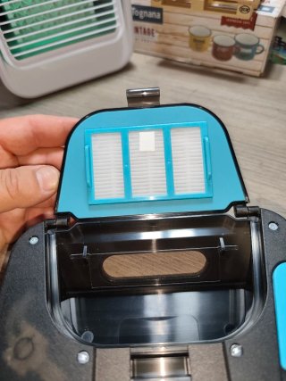 Depósito mixto 2 en 1 aspiradora robot Conga 2290