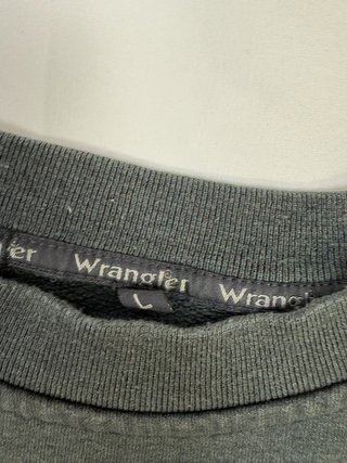 Sudadera Wrangler Vintage Gris Antracita - Talla L