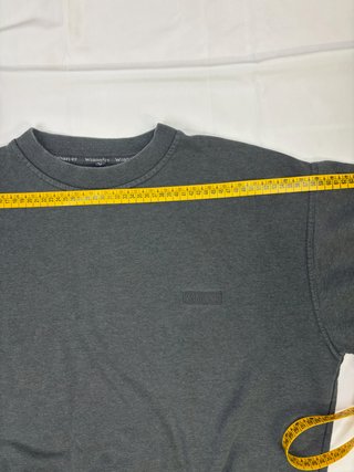 Sudadera Wrangler Vintage Gris Antracita - Talla L