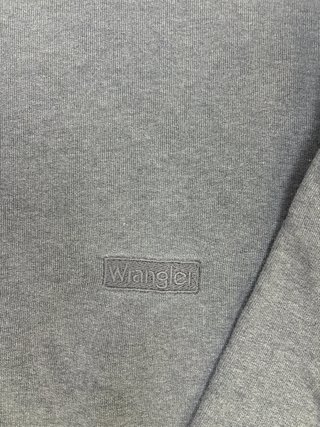 Sudadera Wrangler Vintage Gris Antracita - Talla L
