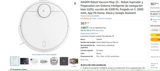 Xiaomi Robot Vacuum Mop 2S