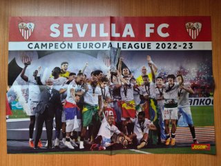 Póster Sevilla FC Campeón Europa League 2022-23
