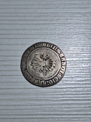 Moneda 1/2 Real Reyes Católicos Ceca Burgos