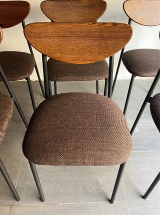 Mesa comedor industrial y 6 sillas