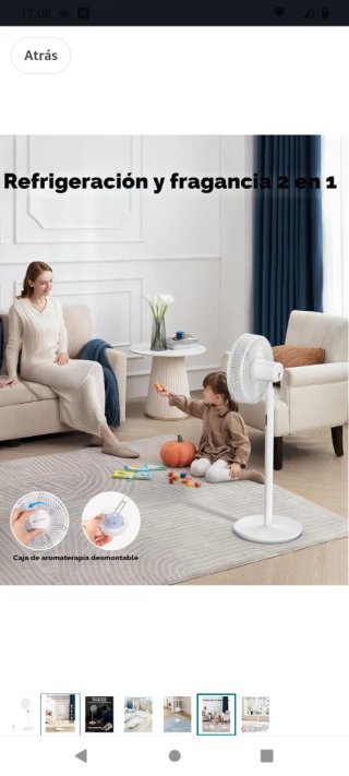 Ventilador de pie silencioso