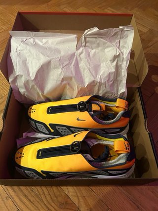 Zapatillas Nike Air Zoom Spiridon Amarillo/Negro