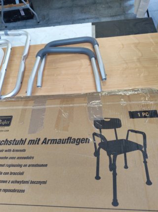 Silla de Ducha Teqler T-135303 Ajustable