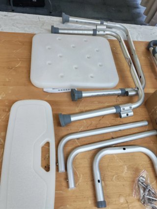 Silla de Ducha Teqler T-135303 Ajustable
