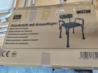Silla de Ducha Teqler T-135303 Ajustable
