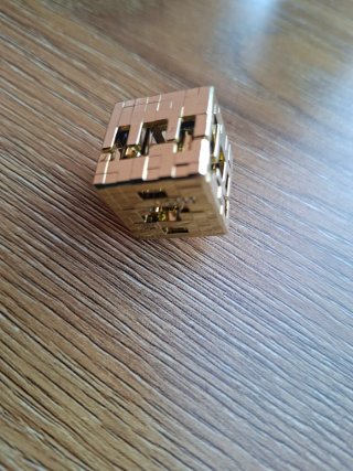 Bloque dorado Minecraft