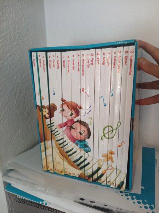 Colección de libros música clásica infantil