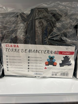 Soporte Organizador Mancuernas Negro