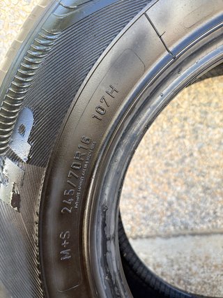 Neumático Goodyear Wrangler HP 245/70/16 107H