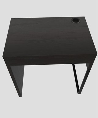 Escritorio IKEA MICKE Negro/Marrón