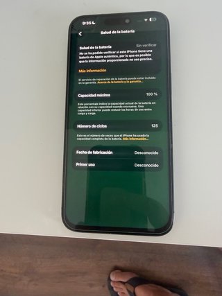 iPhone 15 Pro Max Space Gray funciona