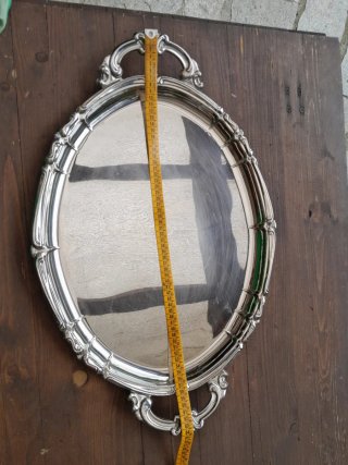 Vassoio Mepra Inox 18/8 Vintage Grande