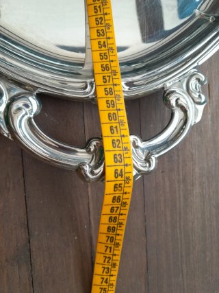 Vassoio Mepra Inox 18/8 Vintage Grande