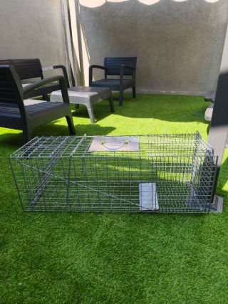 Jaula para animales metálica