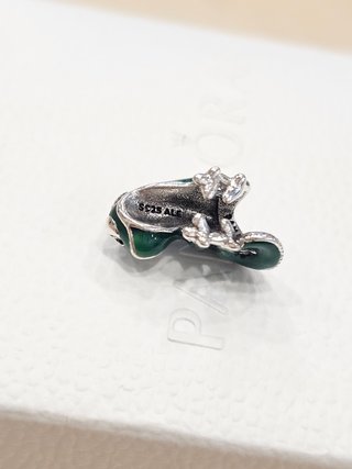 Charm Pandora Pascal Enredados Disney Verde