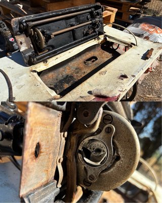 Singer 31K17 completa con motor