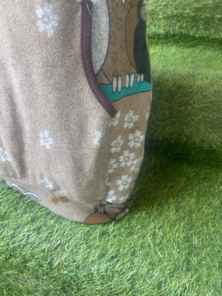 Vestido estampado búhos talla M