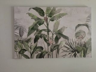 Cuadro Decorativo Vegetación Tropical