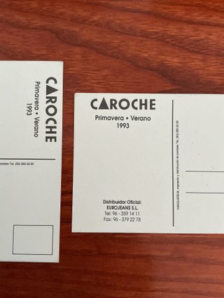 Memorabilia Vintage Caroche Levi's Años 80/90