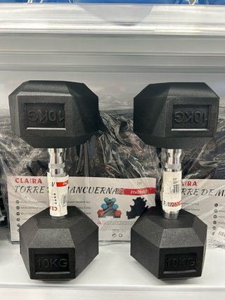 Mancuerna Hexagonal 10 kg